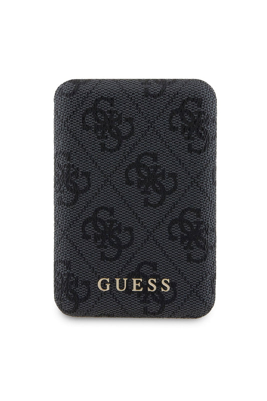 Guess 4G Desenli 5000 mAh 15w Magsafe Powerbank Siyah