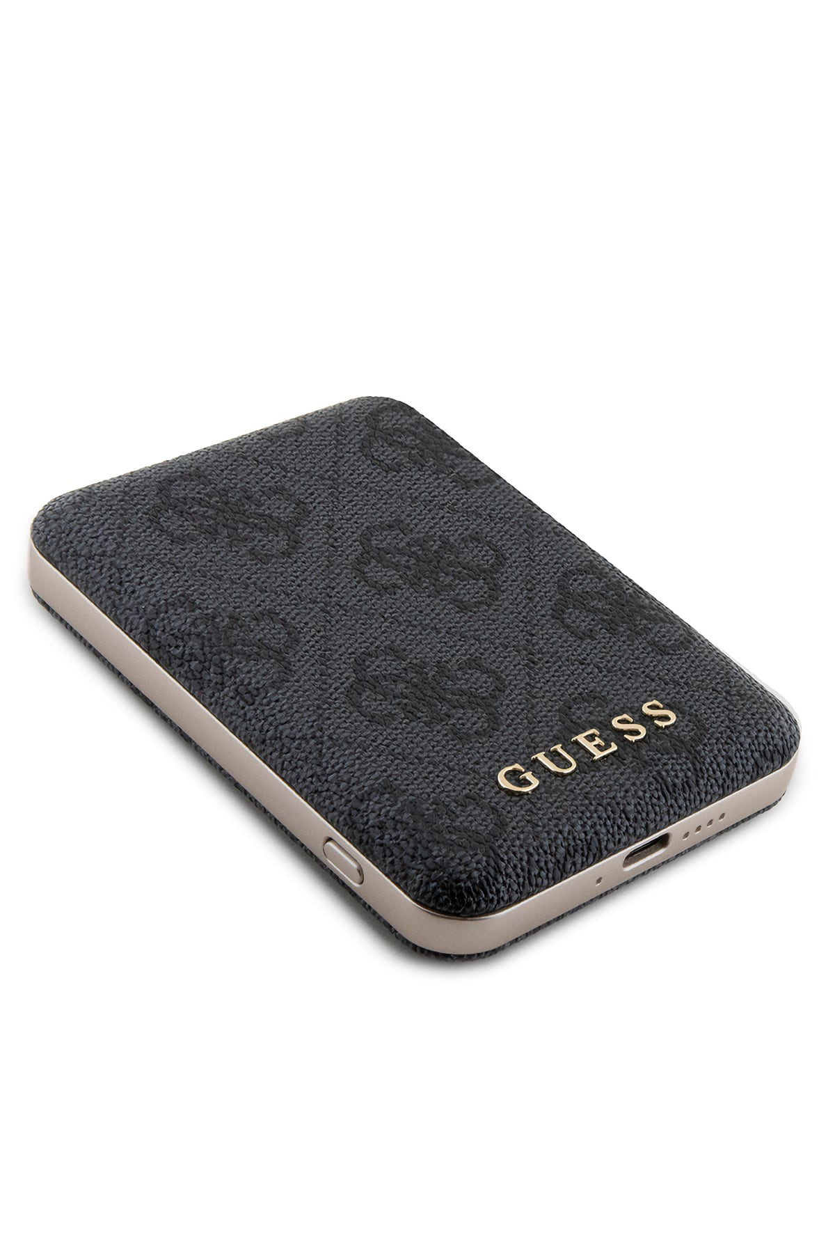Guess 4G Desenli 5000 mAh 15w Magsafe Powerbank Siyah