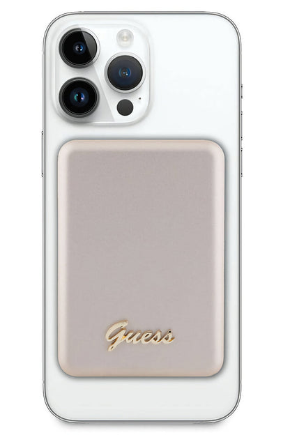 Guess Metal Logolu Magsafe Rose Gold Powerbank 5000mAh