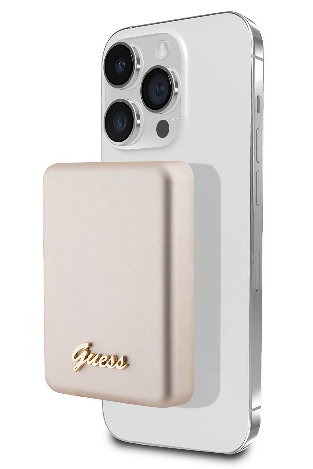 Guess Metal Logolu Magsafe Rose Gold Powerbank 5000mAh