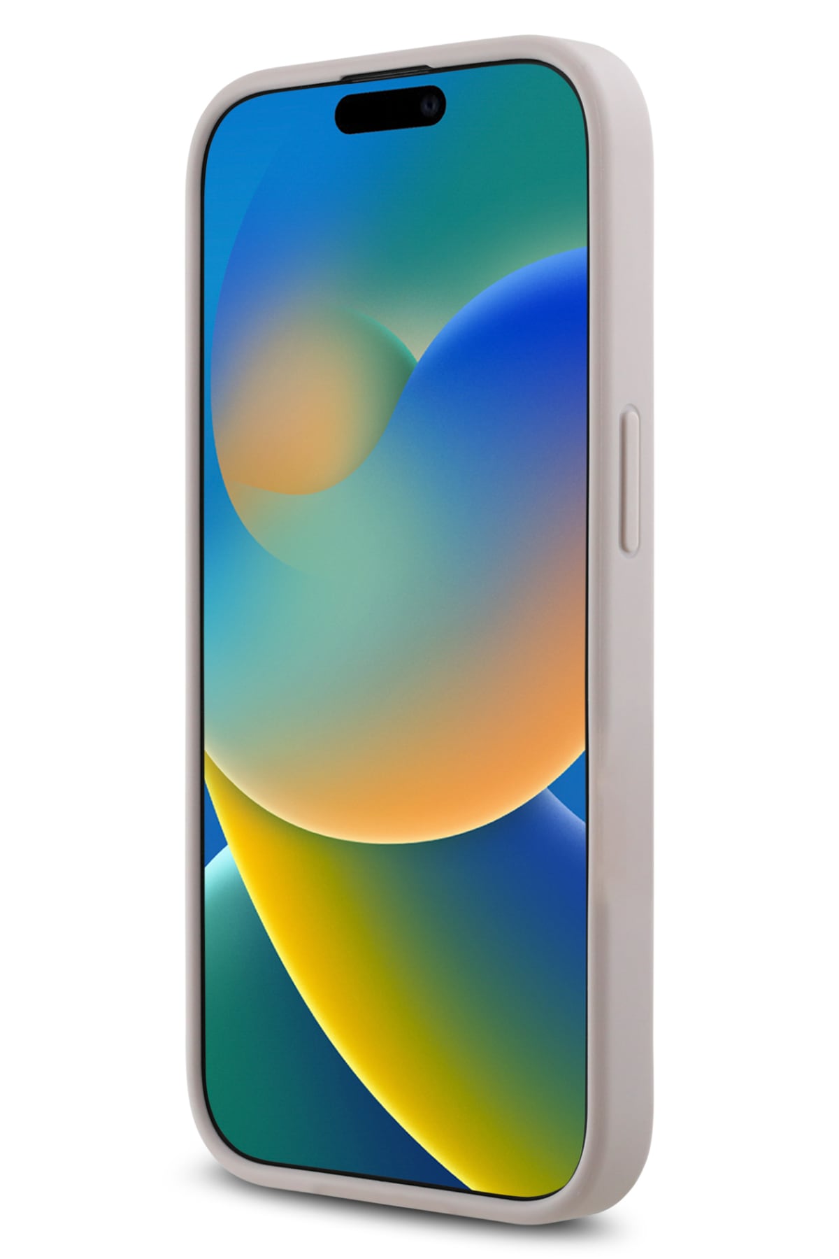 Guess Classic 4G Logolu iPhone 14 Magsafe Uyumlu Kılıf Pembe