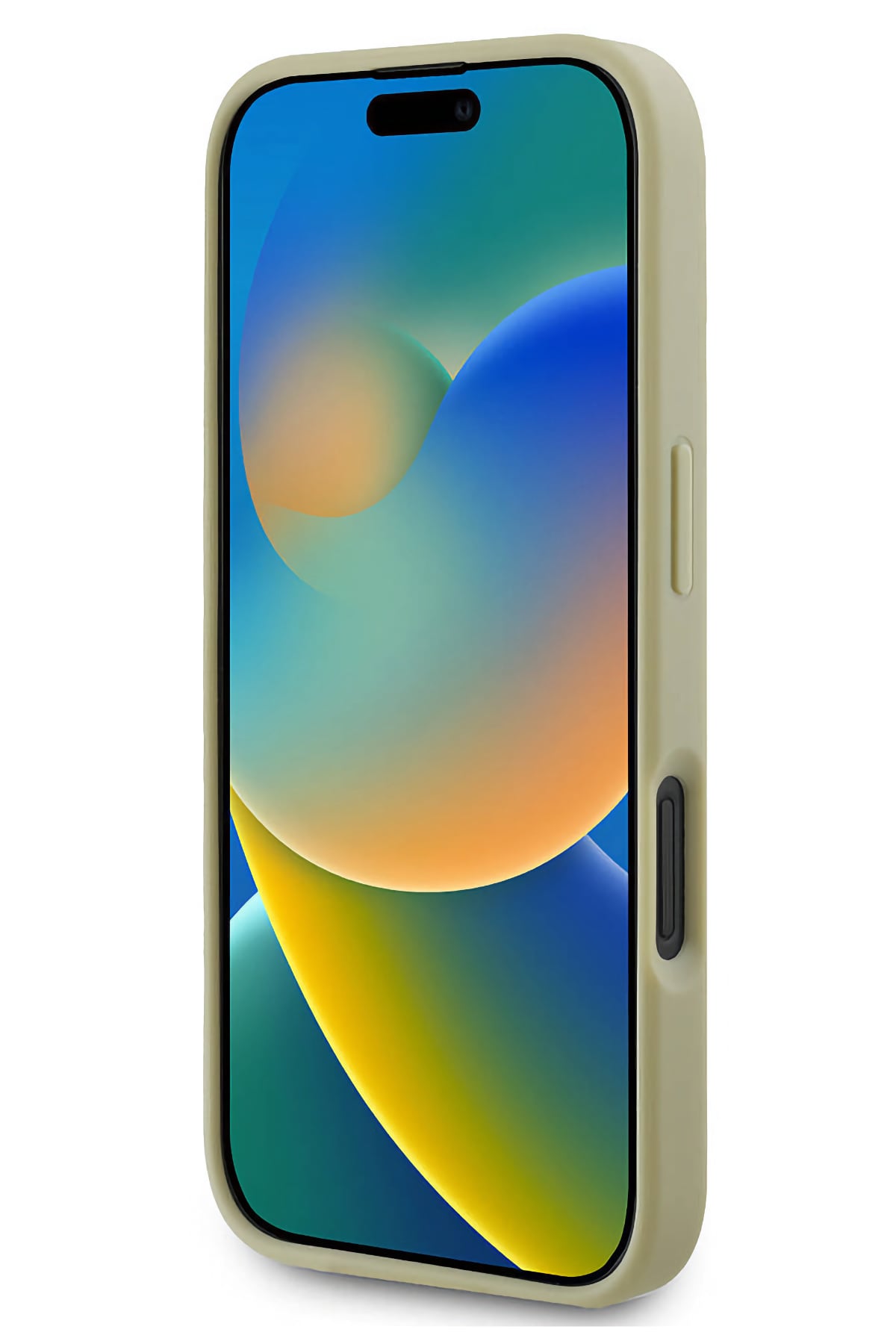 Guess iPhone 16 Plus Uyumlu Glitter 4G Logolu Kılıf Gold