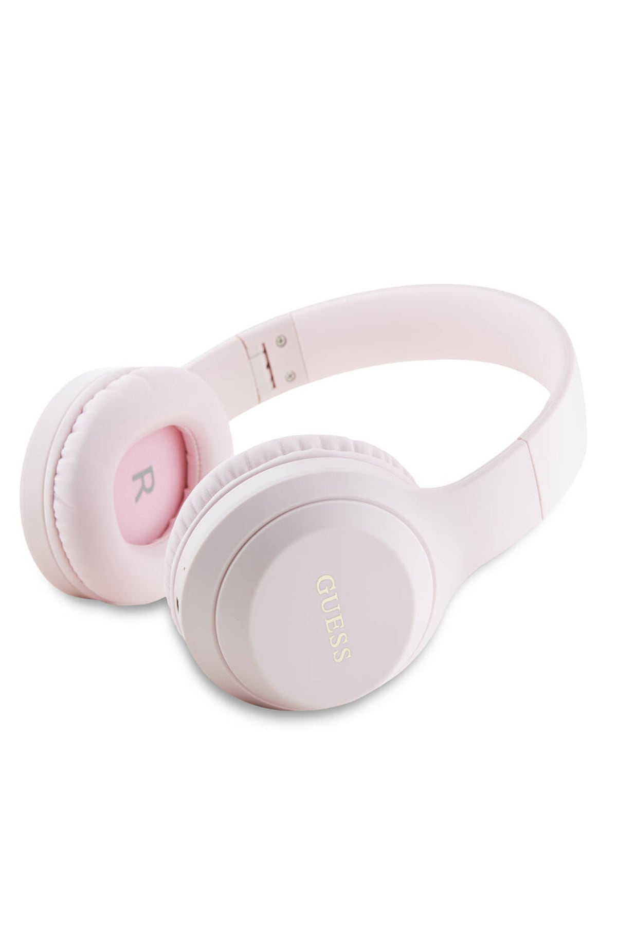 Guess Kulak Üstü Bluetooth 5.3 Katlanabilir Kulaklık Klasik Logolu Pembe