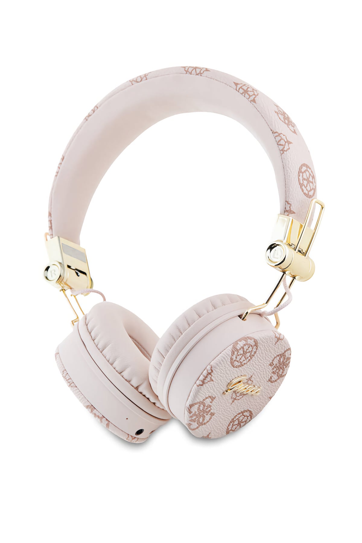 Guess Kulak Üstü Bluetooth 5.3 Metal Logolu Kulaklık Pembe