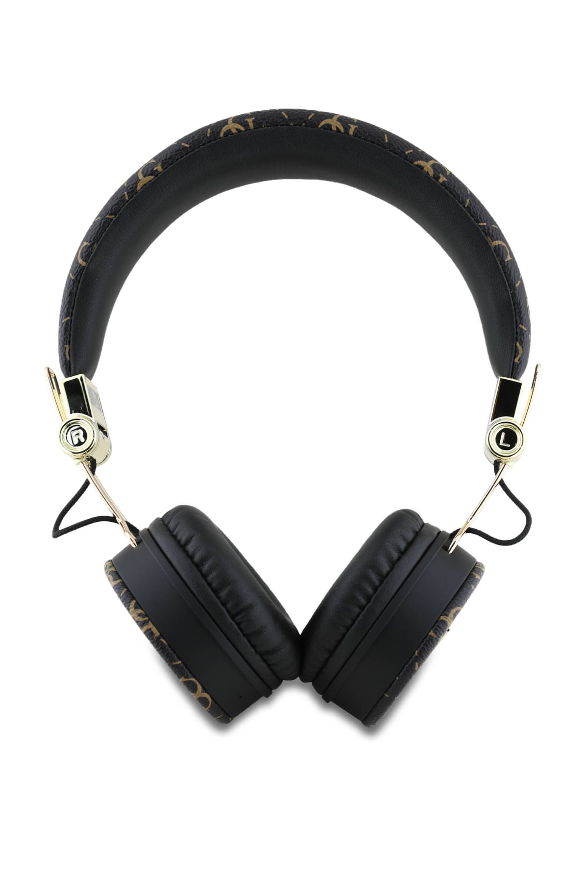 Guess Kulak Üstü Bluetooth 5.3 Üçgen Logolu Kulaklık Kahverengi