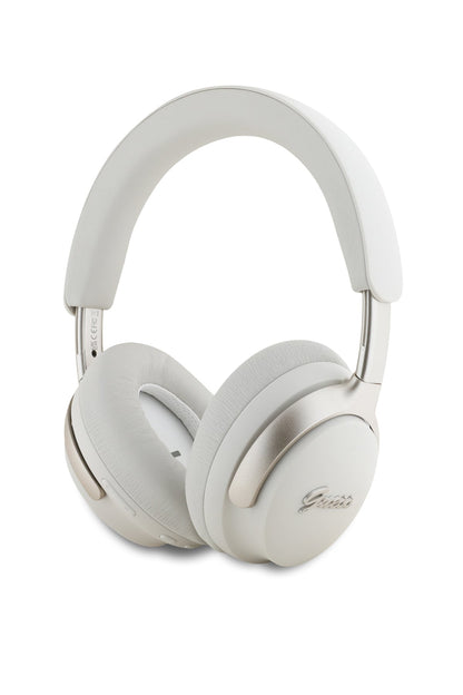Guess Script Kulak Üstü Bluetooth v5.3 Kulaklık Bej