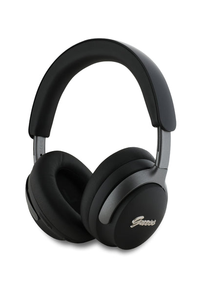 Guess Script Kulak Üstü Bluetooth v5.3 Kulaklık Siyah