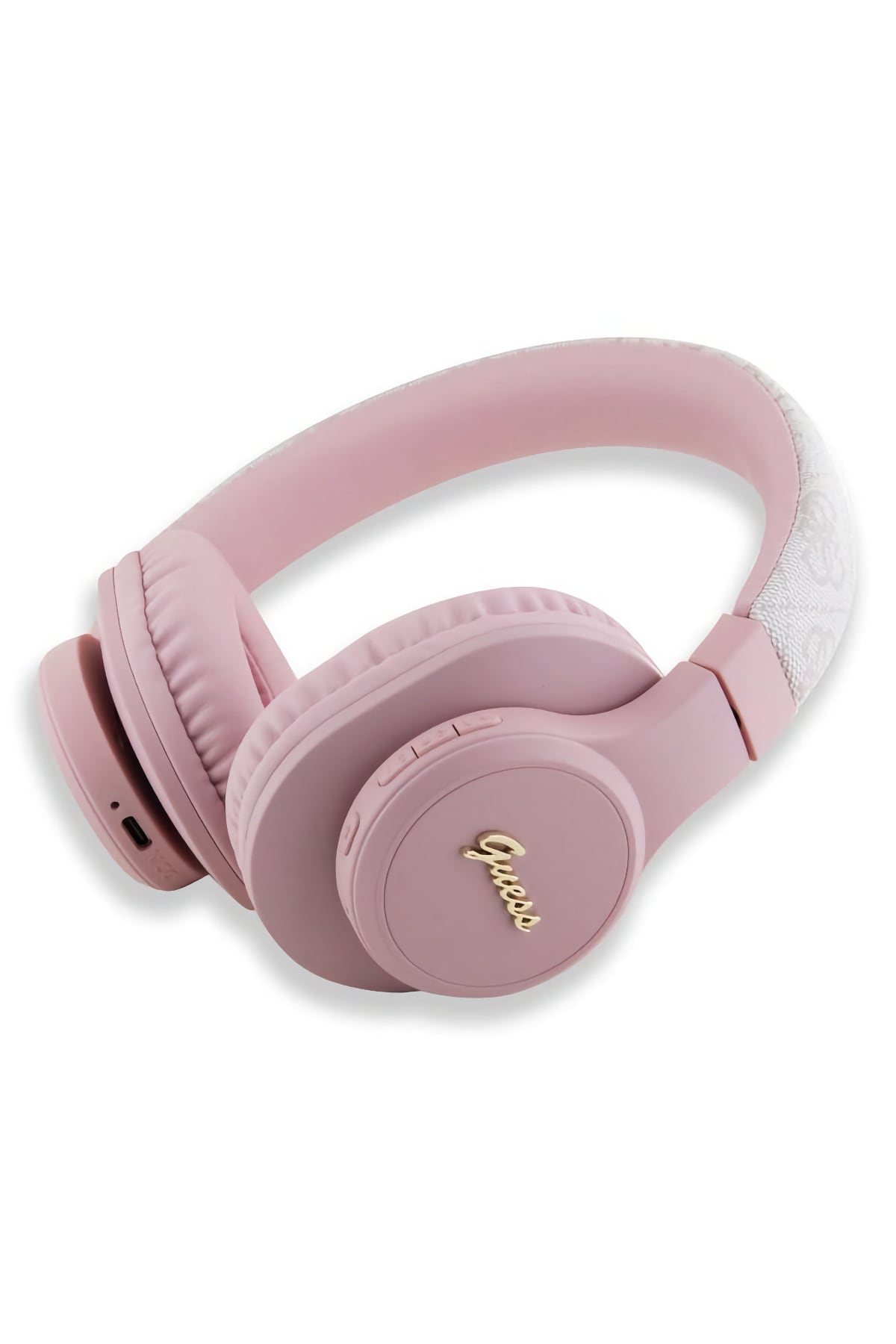 Guess Tone On Kulak Üstü Bluetooth 5.3 Kulaklık Pembe