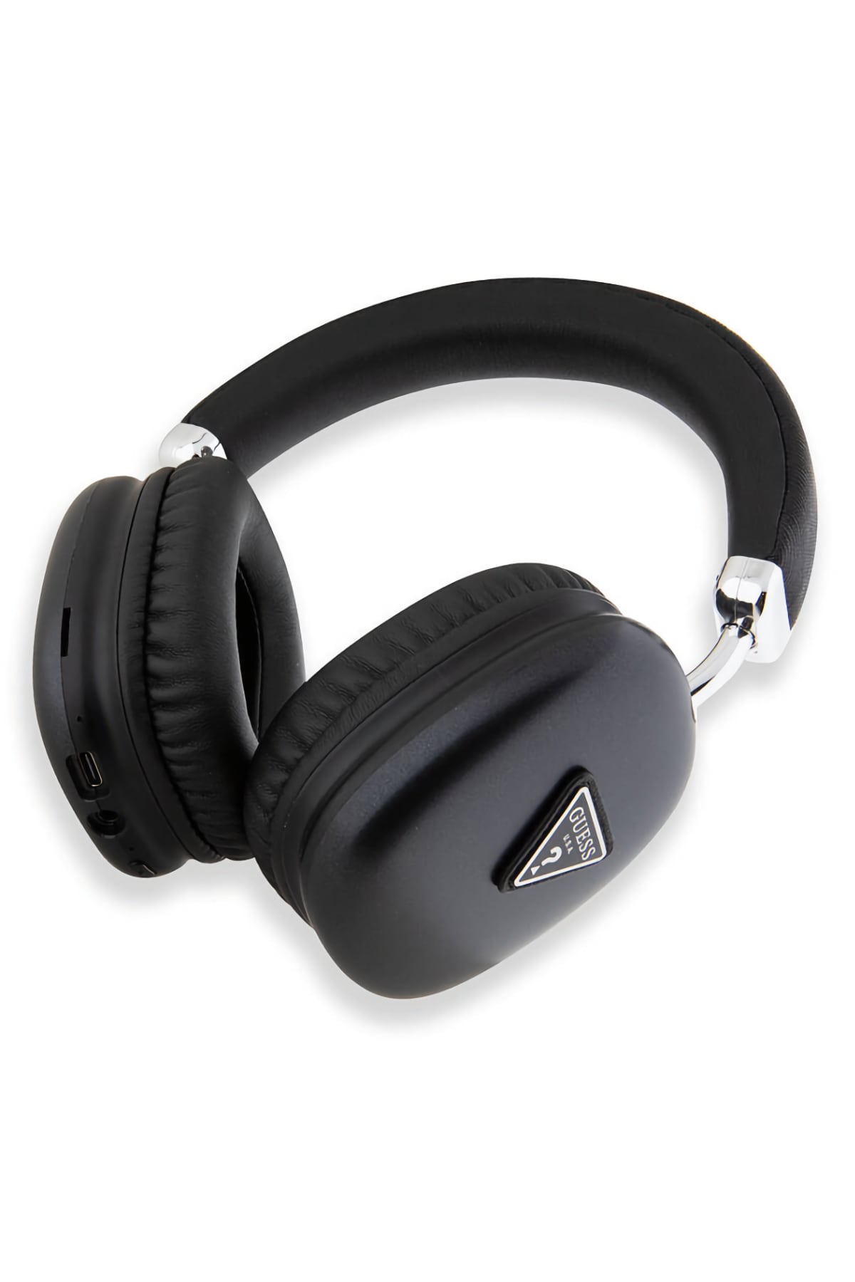Guess Triangle Kulak Üstü Bluetooth 5.3 Kulaklık Siyah