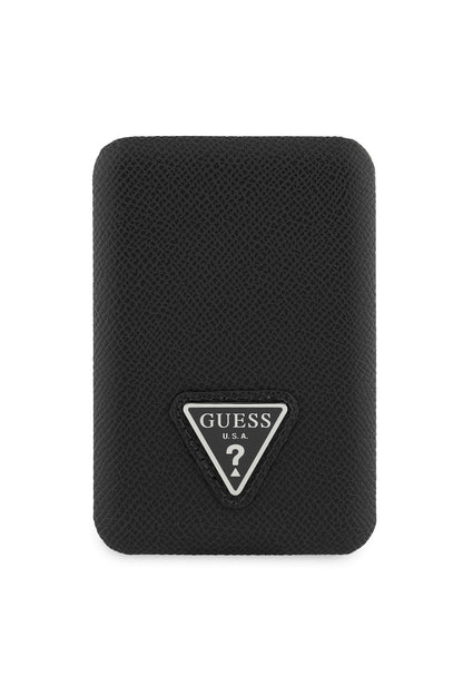Guess Üçgen Logolu 5000 mAh 15w Magsafe Powerbank Siyah