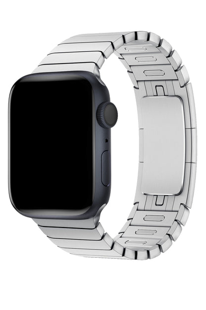 Apple Watch Uyumlu Bilezik Loop Kordon Gümüş Gri