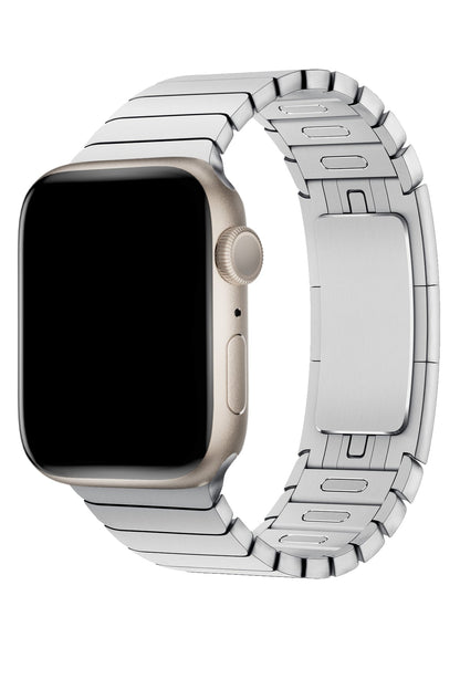 Apple Watch Uyumlu Bilezik Loop Kordon Gümüş Gri