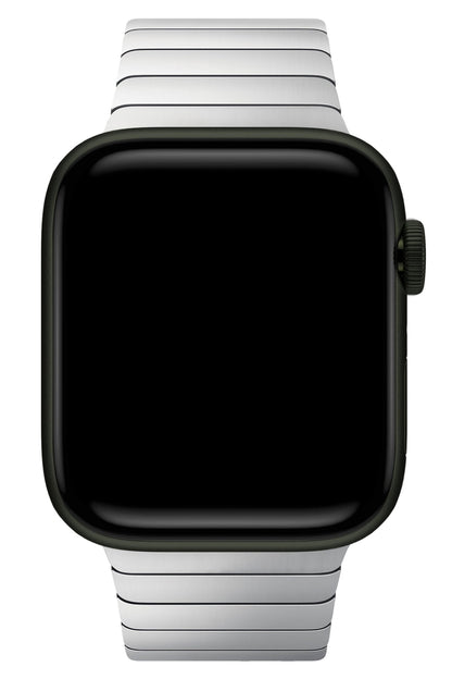 Apple Watch Uyumlu Bilezik Loop Kordon Gümüş Gri