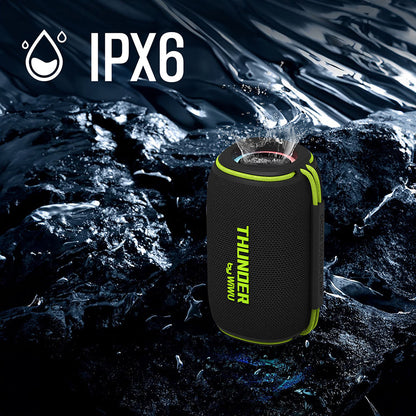 H5 Su Geçirmez RGB Işıklı TWS Bluetooth 15W Hoparlör