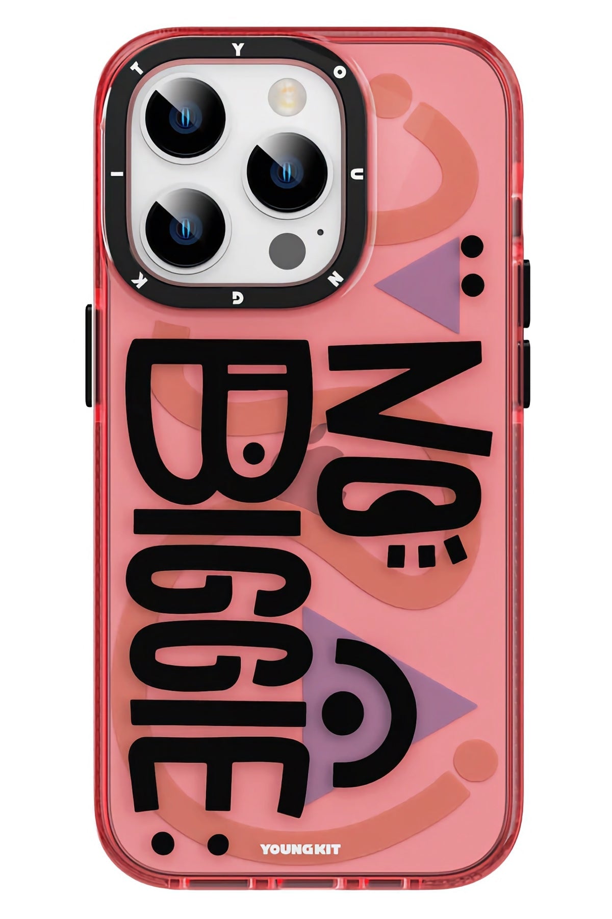 Youngkit Happy Hearth iPhone 15 Pro Max Uyumlu Pembe Kılıf