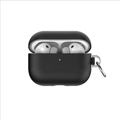 HC-201 Parmak İzi Bırakmayan Deri AirPods Pro 3 Kılıf