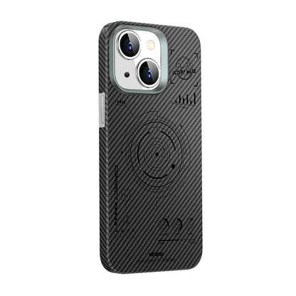 HHX-016 Karbon Fiber 600D Mars Kevlar iPhone 15 Kılıf