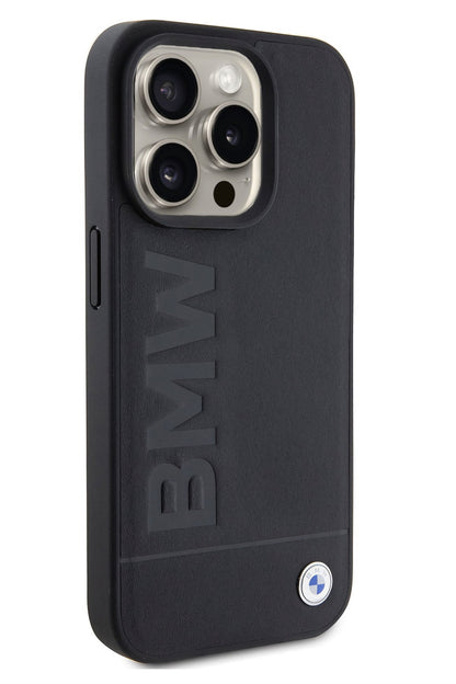 Apple iPhone 15 Pro Max Magsafe uyumlu BMW Lisanslı Hot Stamp Kılıf