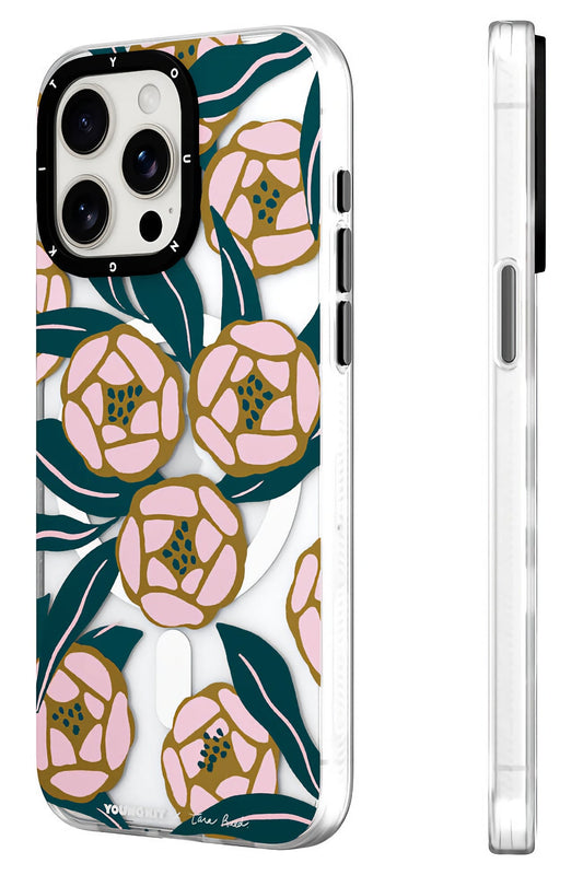 Youngkit Huagu iPhone 14 Pro Magsafe Uyumlu Kılıf Beyaz