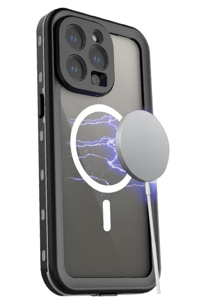 Apple iPhone 15 Pro Magsafe uyumlu Su Geçirmez Kılıf