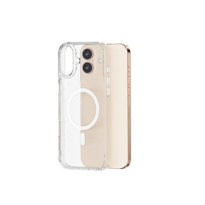 iPhone 16 Kılıf MCC-102 Magnetic Crystal Sert PC Kapak