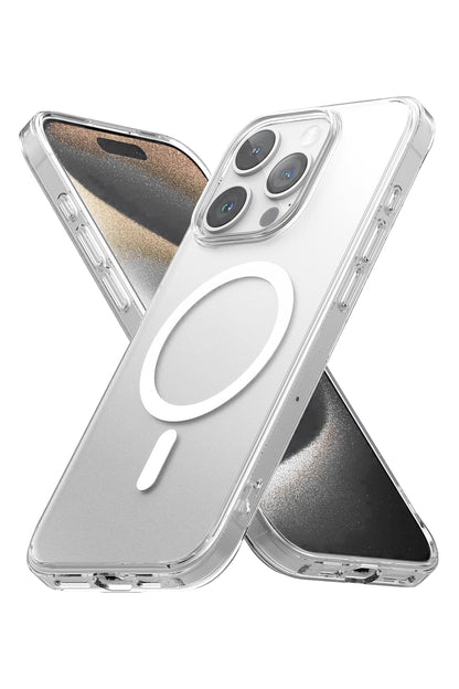 iPhone 16 Pro Uyumlu Magsafe Şeffaf İnce Sararmayan Kılıf