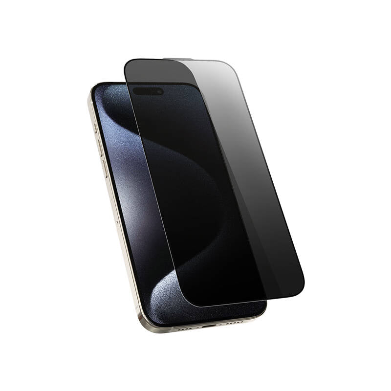 iPrivacy 360° iPhone 16 Kolay Uygulamalı Temperli Ekran Koruyucu