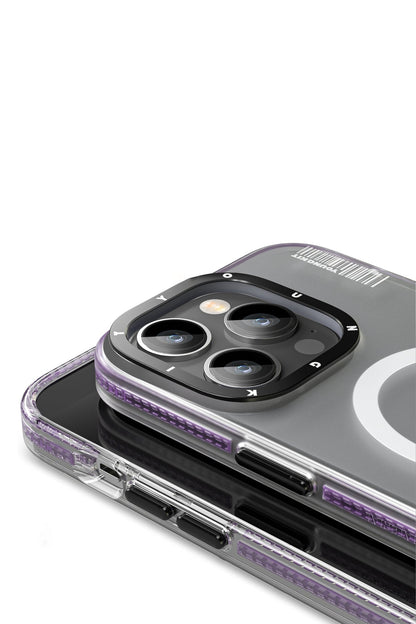 Youngkit Jane Sand iPhone 13 Pro Max Magsafe Buzlu Derin Mor Kılıf