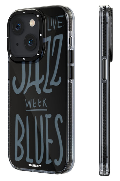 Youngkit Jazz iPhone 13 / 14 Siyah Kılıf