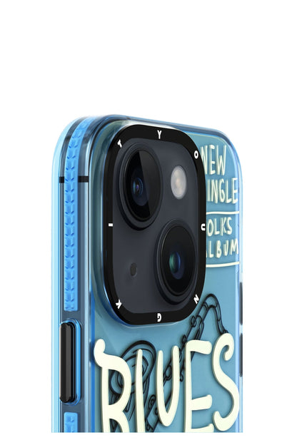 Youngkit Jazz iPhone 13 / 14 Mavi Kılıf