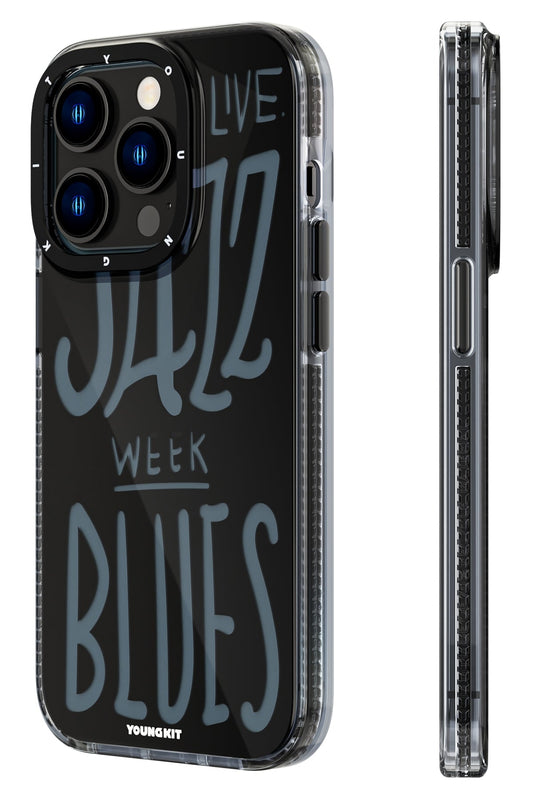 Youngkit Jazz iPhone 14 Pro Max Siyah Kılıf