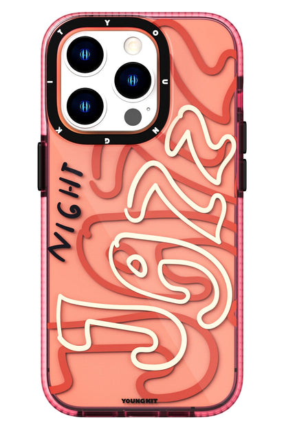 Youngkit Jazz iPhone 14 Pro Max Pembe Kılıf