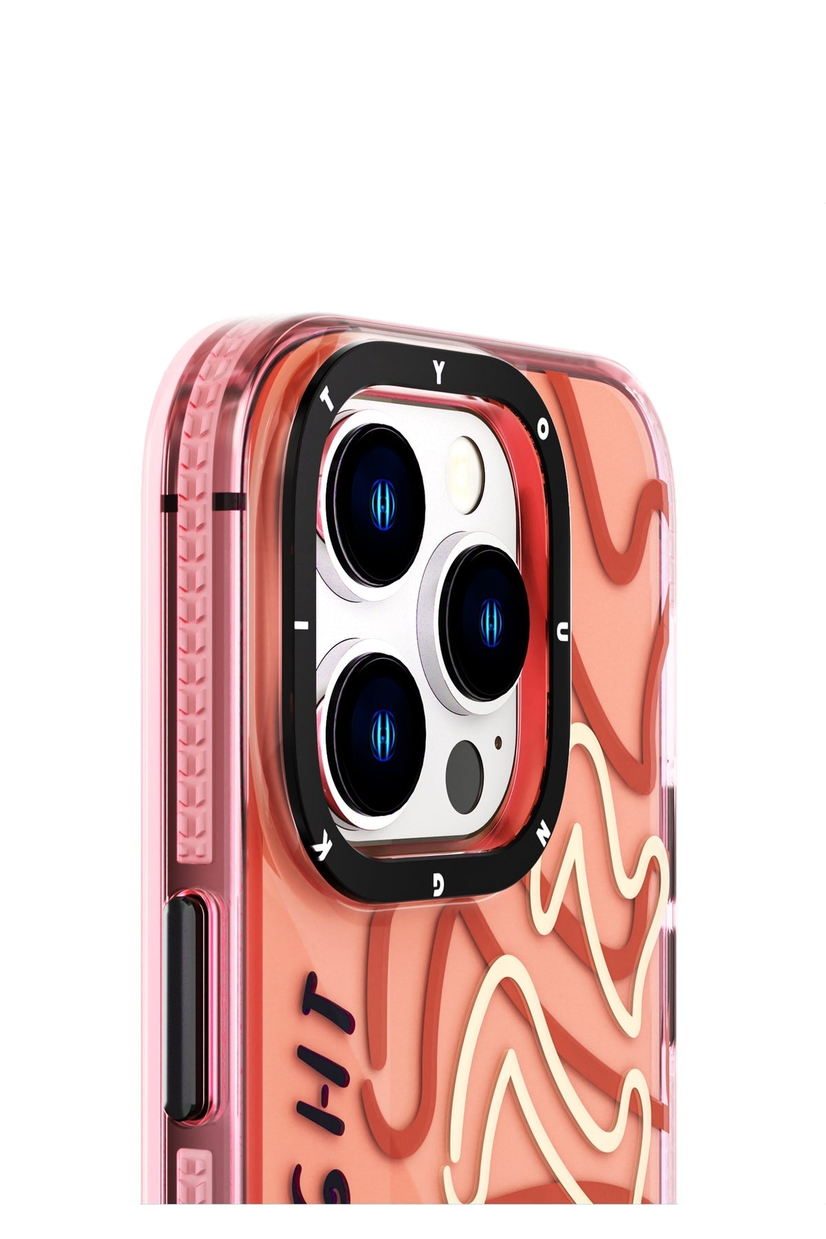 Youngkit Jazz iPhone 14 Pro Max Pembe Kılıf