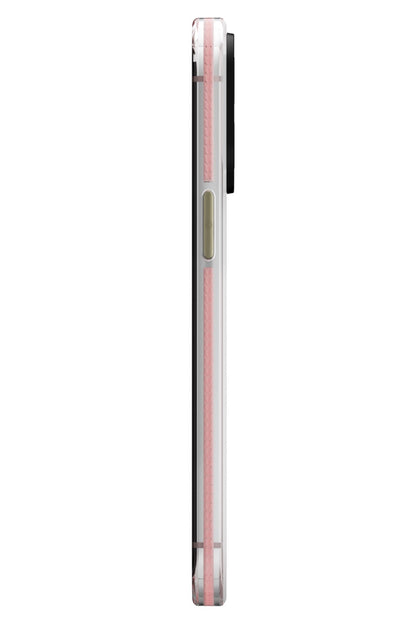 Youngkit Jiansha iPhone 15 Magsafe Buzlu Pembe Kılıf