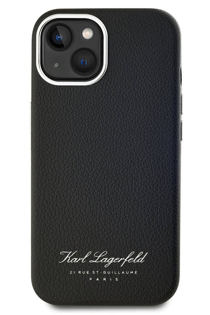 Karl Lagerfeld Hotel iPhone 14 Kılıf Siyah