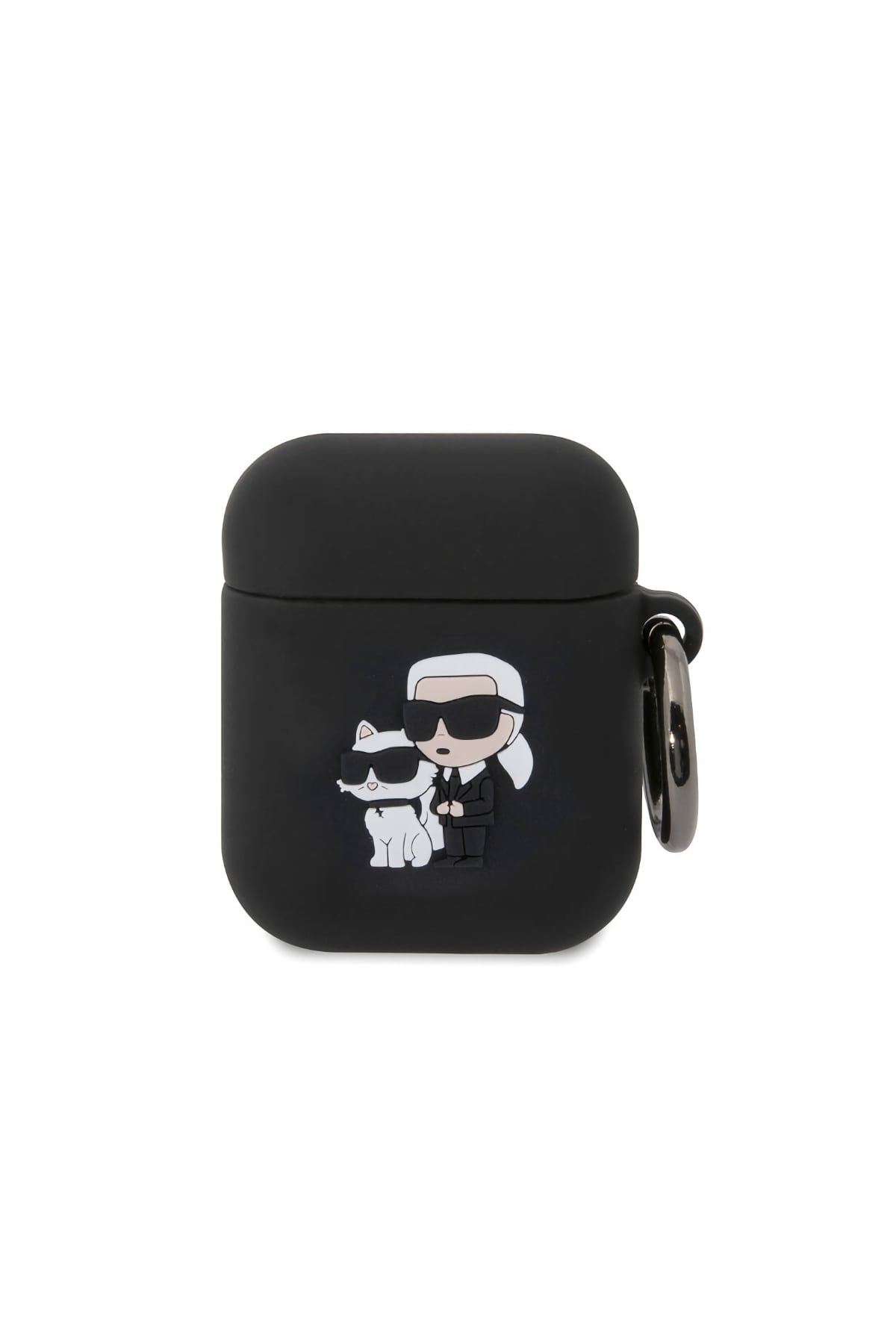 Karl Lagerfeld Karl & Choupette Apple Airpods 2. Nesil Kılıf Siyah