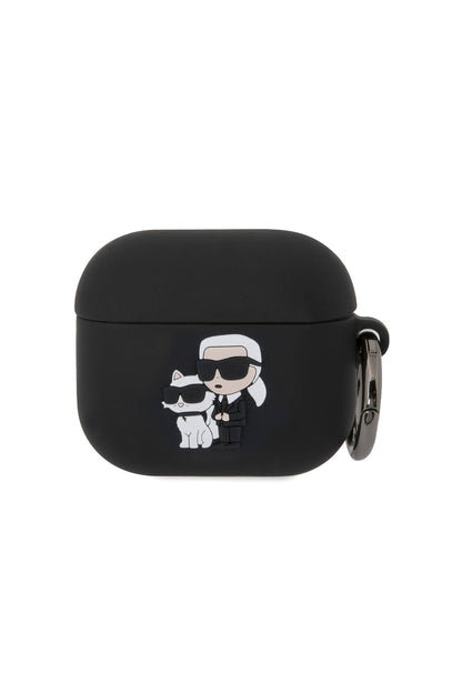 Karl Lagerfeld Karl & Choupette Apple Airpods 3. Nesil Kılıf Siyah