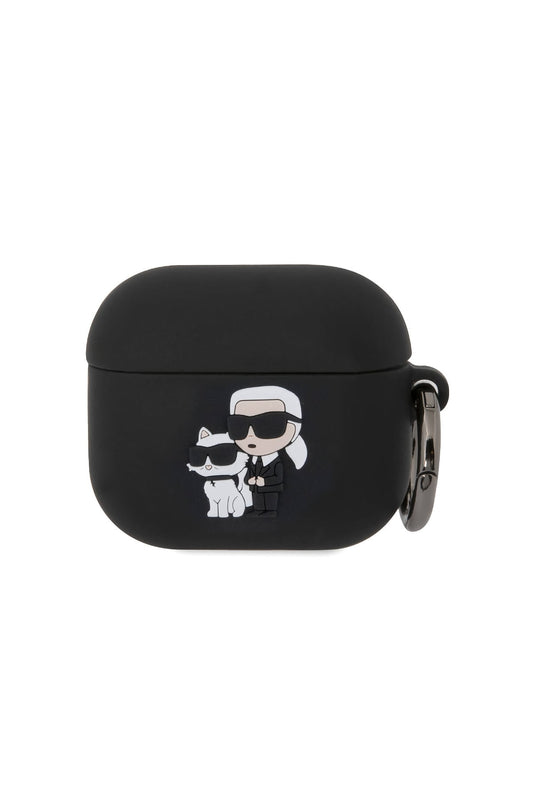 Karl Lagerfeld Karl & Choupette Apple Airpods 3. Nesil Kılıf Siyah