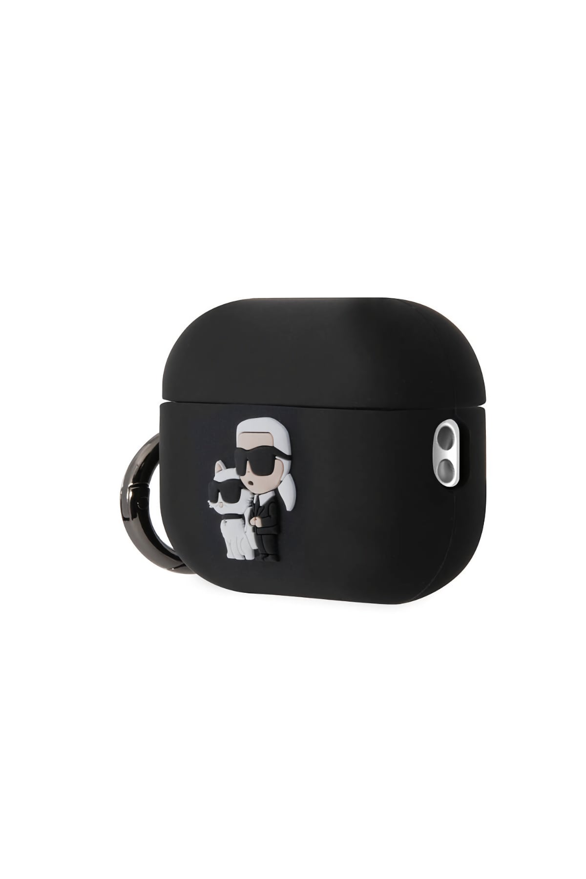 Karl Lagerfeld Karl & Choupette Apple Airpods Pro 2. Nesil Kılıf Siyah