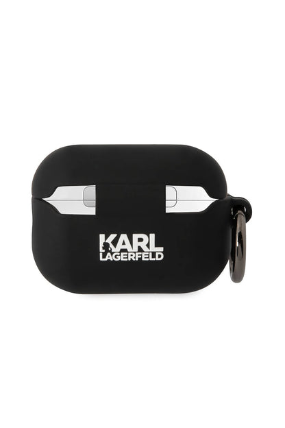 Karl Lagerfeld Karl & Choupette Apple Airpods Pro 2. Nesil Kılıf Siyah