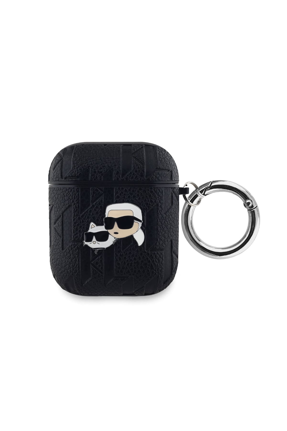 Karl Lagerfeld Monogram Apple Airpods 2. Nesil Kılıf Siyah