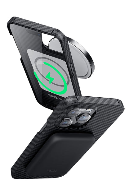 Benks Kevlar Fiber Magsafe Uyumlu iPhone 14 Pro Kılıf