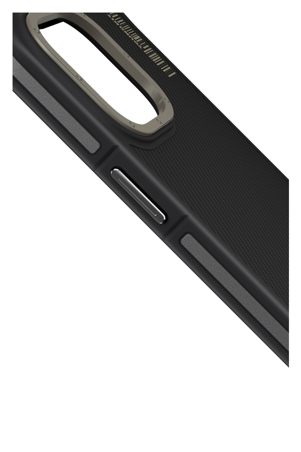 Youngkit Kevlar iPhone 14 Pro Max Magsafe Gri Kenarlı Kılıf