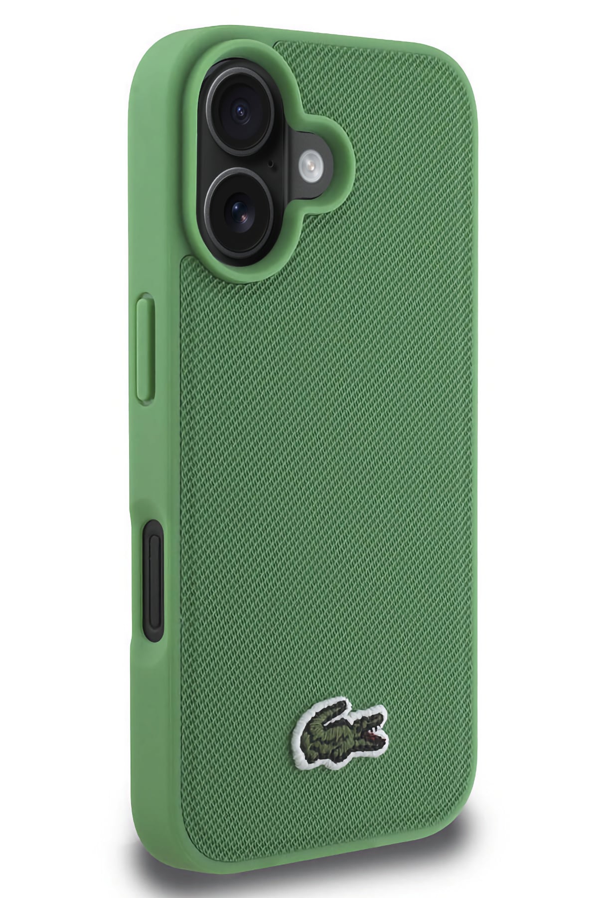 Lacoste Pike iPhone 16 Magsafe Uyumlu Silikon Kılıf Yeşil