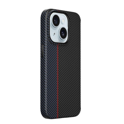 LCC-107 Karbon Fiber Magsafe Uyumlu iPhone 15 Plus Kılıf