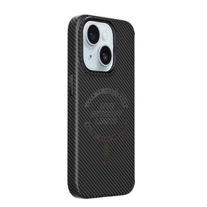 LCC-107 Karbon Fiber Magsafe Uyumlu iPhone 15 Plus Kılıf
