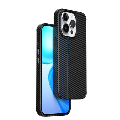 LCC-107 Karbon Fiber Magsafe Uyumlu iPhone 15 Pro Kılıf