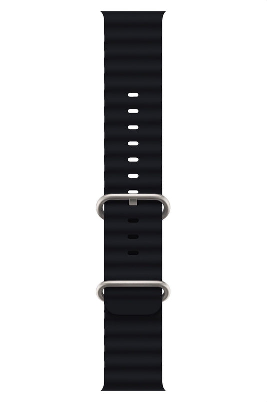 Apple Watch Uyumlu Ocean Silikon Kordon Licorice