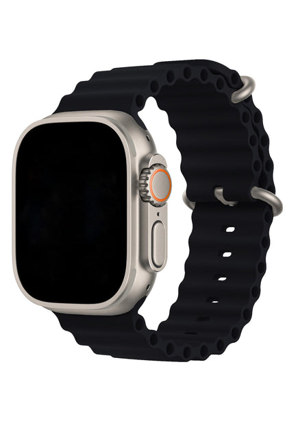 Apple Watch Uyumlu Ocean Silikon Kordon Licorice