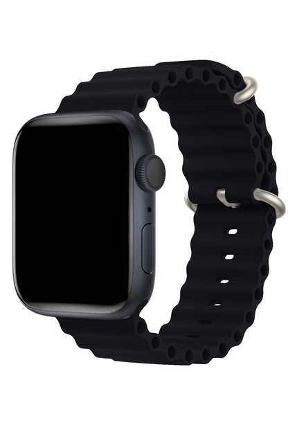 Apple Watch Uyumlu Ocean Silikon Kordon Licorice